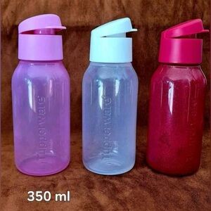 Tupperware Eco Plastic Water Bottle 12oz/350ml